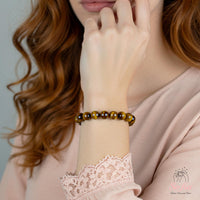 Yellow Tigers Eye Bracelet | Crystal Jewelry
