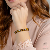 Yellow Tigers Eye Bracelet | Crystal Jewelry