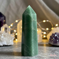 Green Aventurine Crystal Tower | Crystal Stone Decor