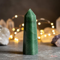 Green Aventurine Crystal Tower | Crystal Stone Decor