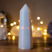 Opalite Crystal Tower | Crystal Stone Decor