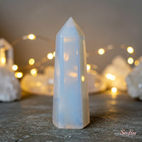Opalite Crystal Tower | Crystal Stone Decor
