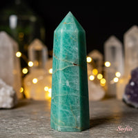 Amazonite Crystal Tower | Crystal Stone Decor
