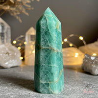 Amazonite Crystal Tower | Crystal Stone Decor