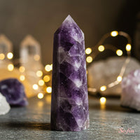 Amethyst Crystal Tower | Crystal Stone Decor
