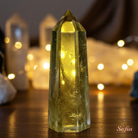 Citrine Crystal Tower | Crystal Stone Decor