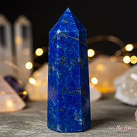 Lapis Lazuli Crystal Tower | Crystal Stone Decor