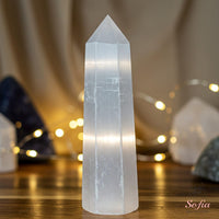 Selenite Crystal Tower | Crystal Stone Decor