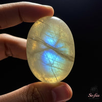 Moonstone Crystal Tumbles | Crystal Stone Decor