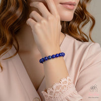 Lapis Lazuli Stretch Bracelet | Crystal Jewelry