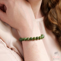 Jade Beaded Bracelet | Beaded Crystal Jewelry