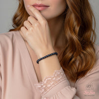 5MM Shungite Bracelet | Dainty Beaded Crystal Jewelry