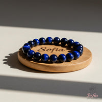 Blue Tigers Eye Bracelet | Crystal Jewelry