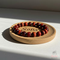 Red Tigers Eye Bracelet | Crystal Jewelry