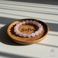 Rose Quartz Bracelet | Crystal Jewelry