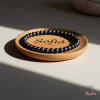 5MM Shungite Bracelet | Dainty Beaded Crystal Jewelry