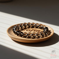 Smoky Quartz Stretch Bracelet | Crystal Jewelry
