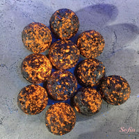 UV-Reactive Yooperlite Crystal Sphere Moon | Crystal Stone Decor