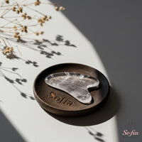 Clear Quartz Gua Sha Wellness Tool | Facial Massage Tools