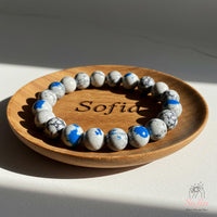 K2 Jasper Bracelet | Beaded Crystal Jewelry