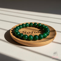 Emerald Bracelet | Beaded Crystal Jewelry