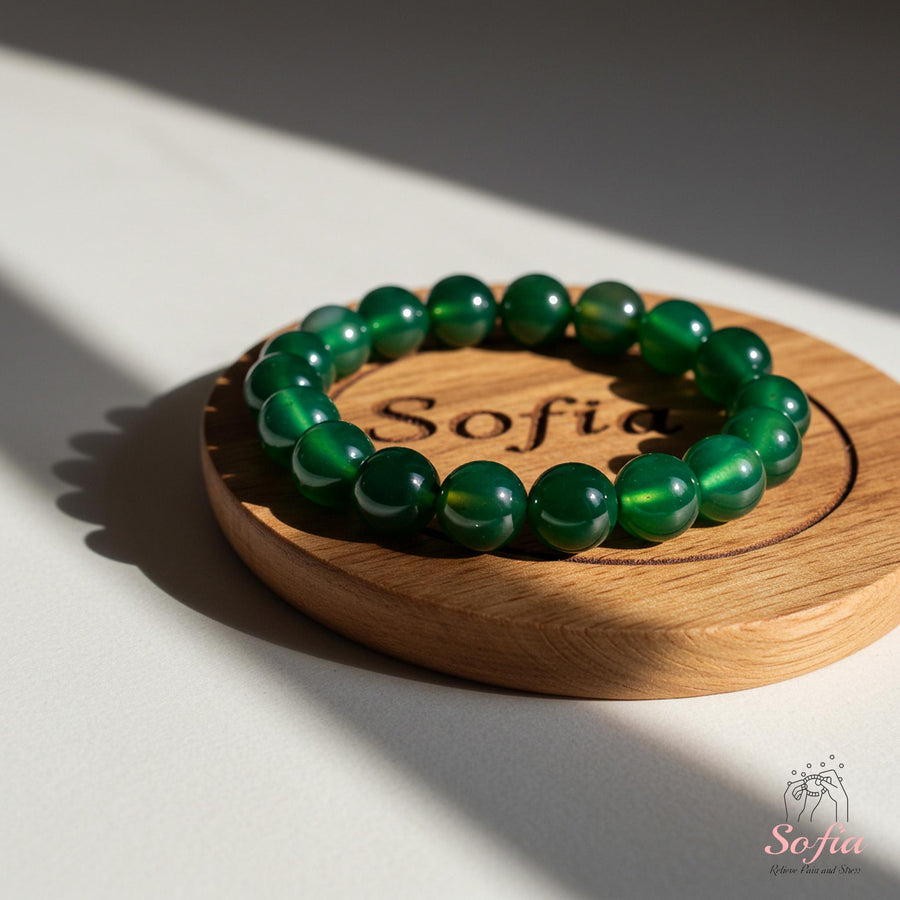 Emerald Bracelet | Healing Jewelry â€?Gift for Her & Gift for Him - photo 1