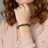 Dragon Bloodstone Bracelet | Beaded Crystal Jewelry