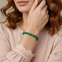 Emerald Bracelet | Beaded Crystal Jewelry
