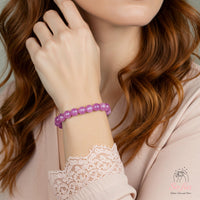 Kunzite Stretch Bracelet | Crystal Jewelry