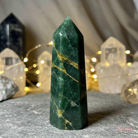 Emerald Crystal Tower | Crystal Stone Decor