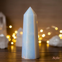 Opalite Crystal Tower | Crystal Stone Decor
