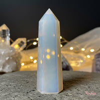 Opalite Crystal Tower | Crystal Stone Decor