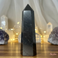 Shungite Crystal Tower | Crystal Stone Decor
