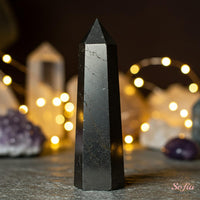 Shungite Crystal Tower | Crystal Stone Decor