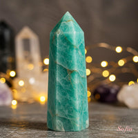 Amazonite Crystal Tower | Crystal Stone Decor