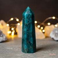 Apatite Crystal Tower | Crystal Stone Decor