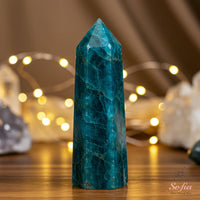 Apatite Crystal Tower | Crystal Stone Decor
