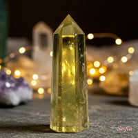 Citrine Crystal Tower | Crystal Stone Decor