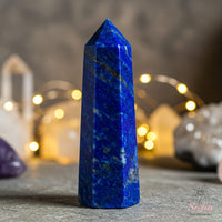 Lapis Lazuli Crystal Tower | Crystal Stone Decor