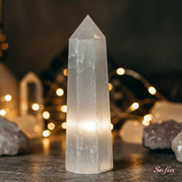 Selenite Crystal Tower | Crystal Stone Decor