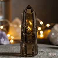 Smoky Quartz Crystal Tower | Crystal Stone Decor