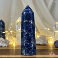 Sodalite Crystal Tower | Crystal Stone Decor