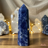 Sodalite Crystal Tower | Crystal Stone Decor