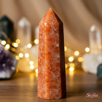 Sunstone Crystal Tower | Crystal Stone Decor