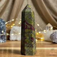 Dragon Bloodstone Crystal Tower | Crystal Stone Decor