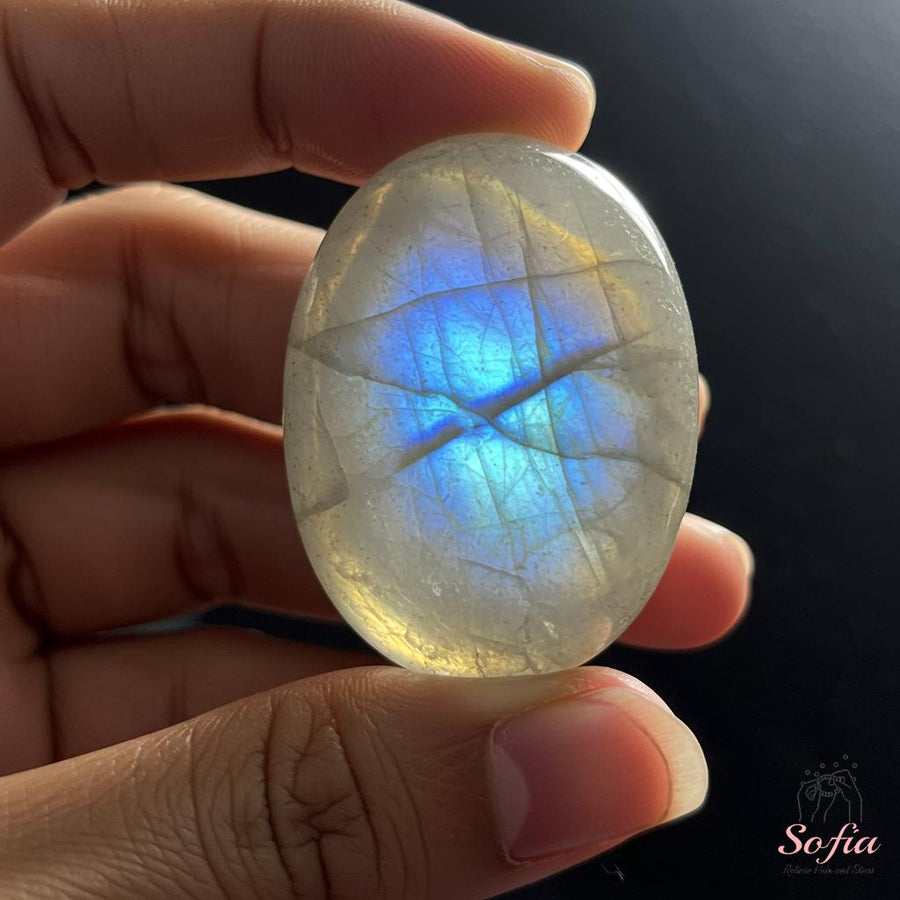 Moonstone Crystal Cluster | Natural Decor - photo 1