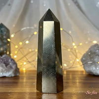Pyrite Crystal Tower | Crystal Stone Decor