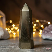 Pyrite Crystal Tower | Crystal Stone Decor