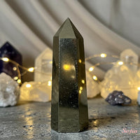Pyrite Crystal Tower | Crystal Stone Decor