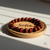 Red Tigers Eye Bracelet | Crystal Jewelry
